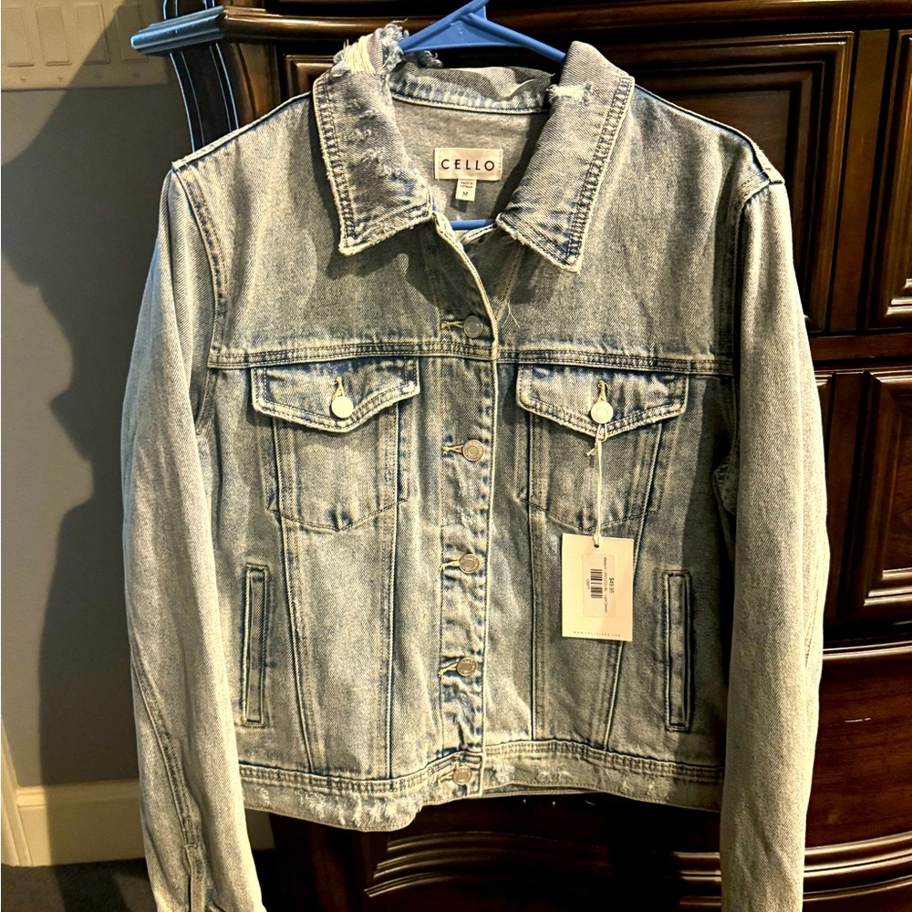 cello Jean jacket